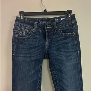 Miss Me Dark Blue Skinny Jeans